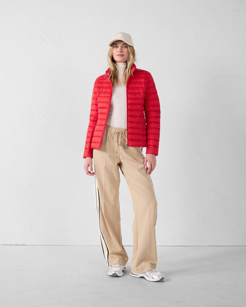 Doudoune légère Rouge carmin Cha