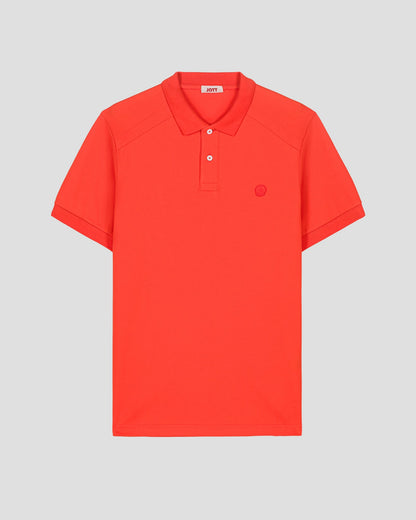 Polo en coton Rouge feu Alvaro
