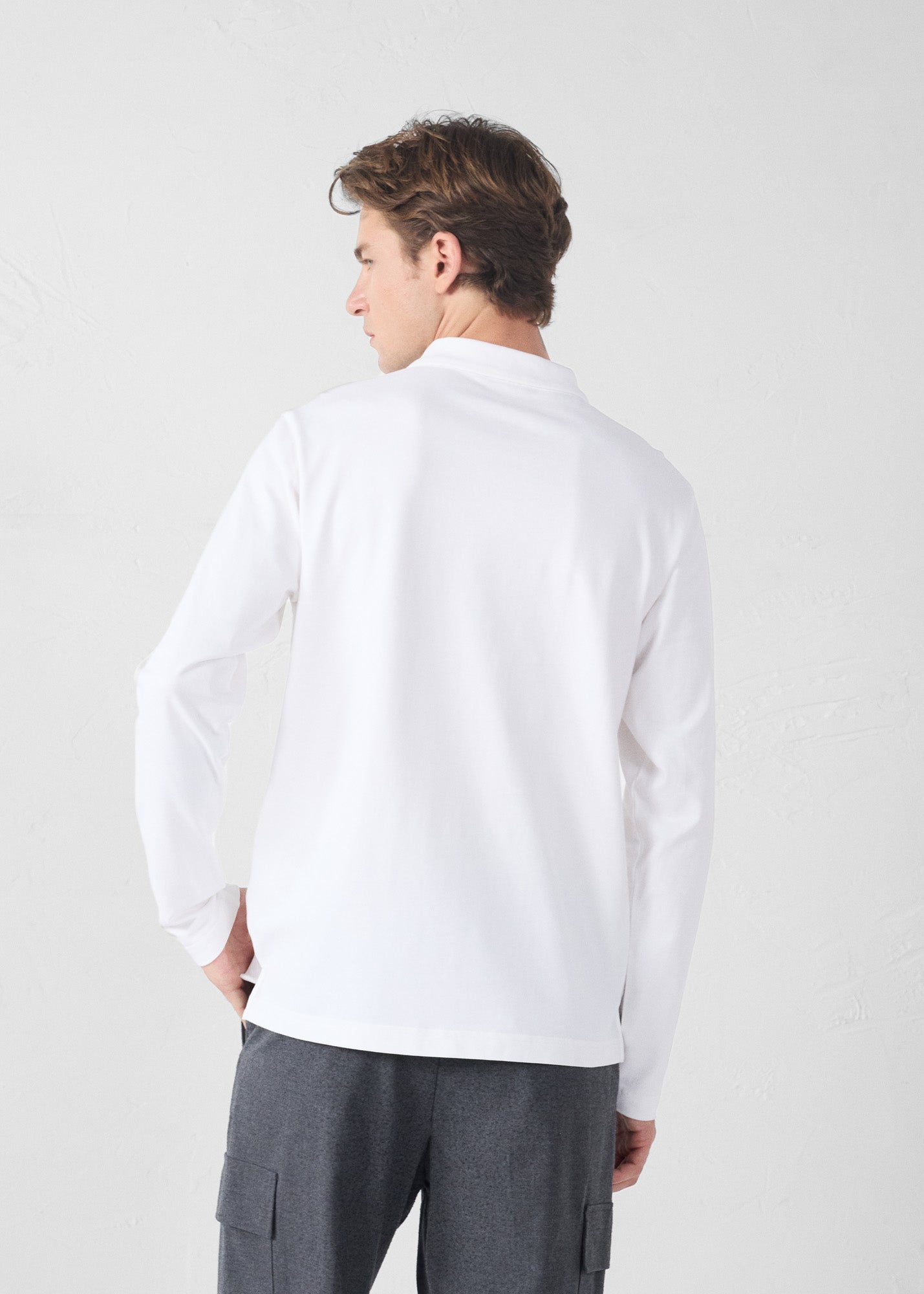 Polo classique Blanc Joao