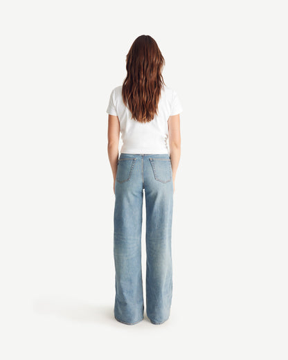 Jean femme wide leg Light denim Miku JOTT x DENHAM