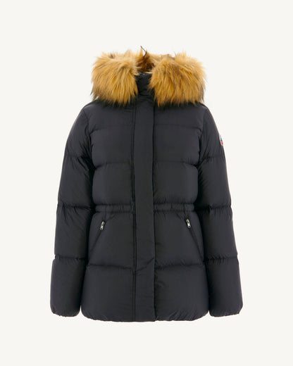 Doudoune à capuche Grand Froid Noir Luxe 2.0