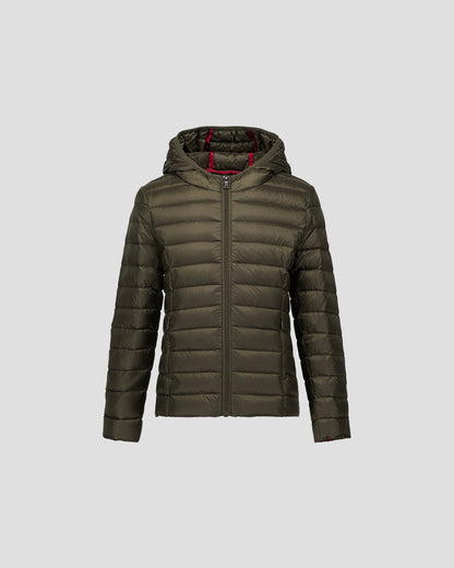 Doudoune légère à capuche enfant Army Carla