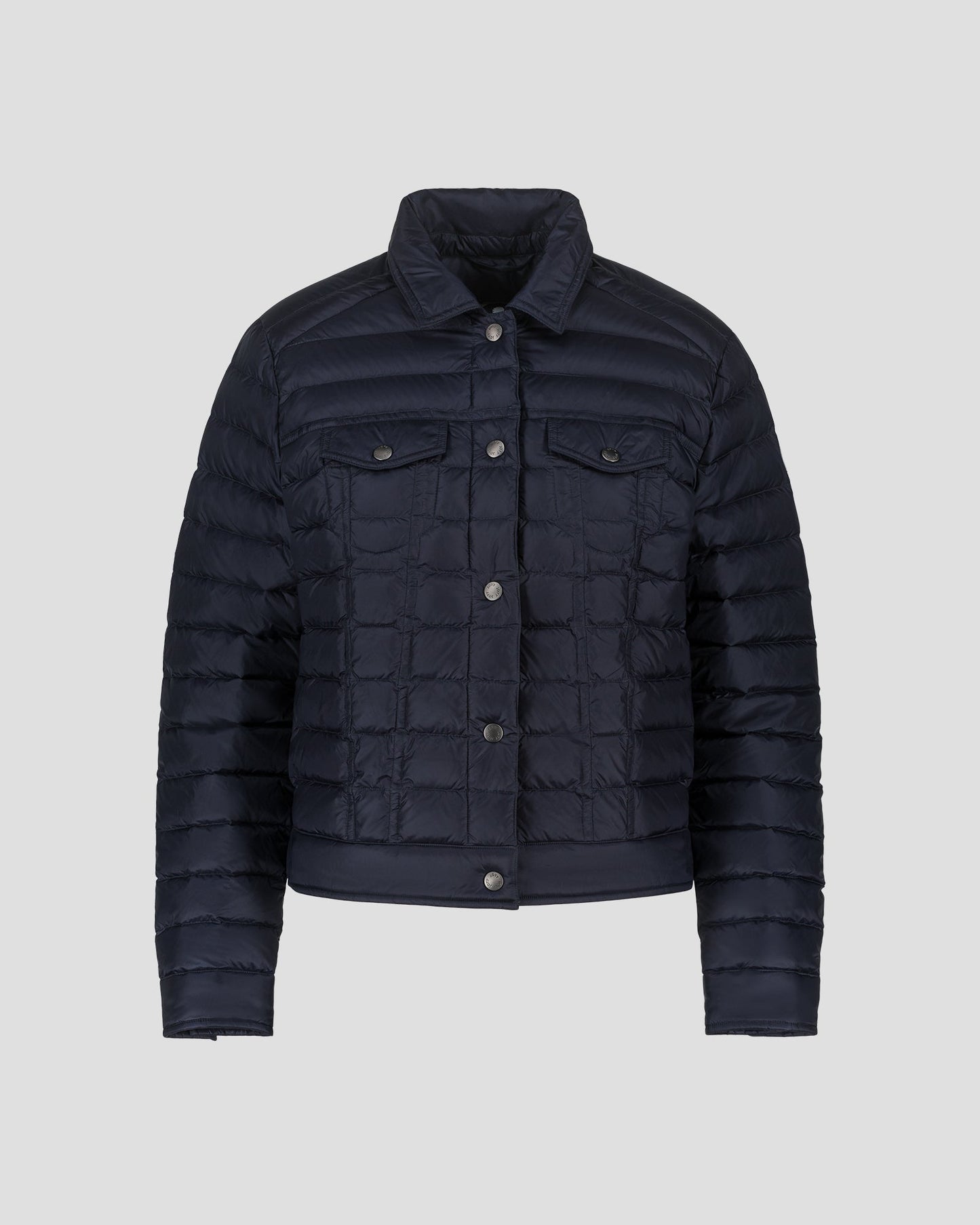 Doudoune courte esprit denim Marine Elise