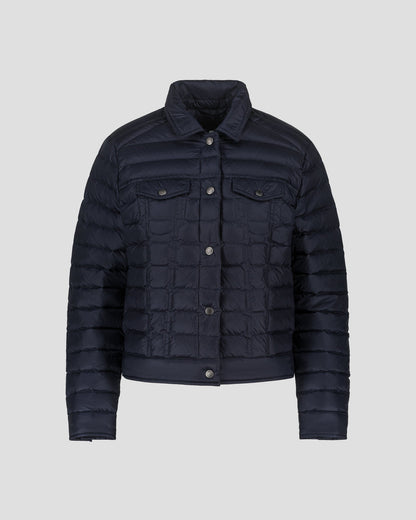 Doudoune courte esprit denim Marine Elise